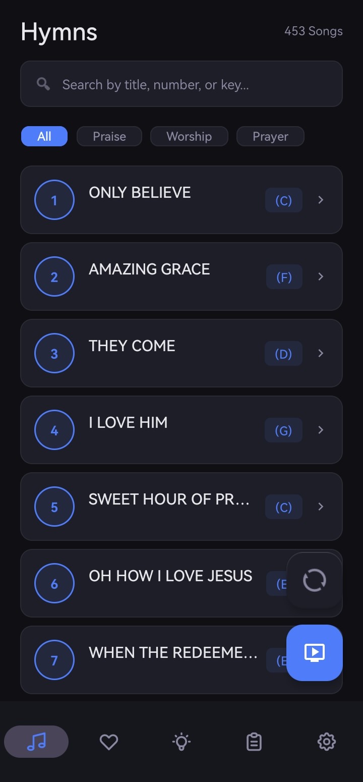 Hymnify Mobile App
